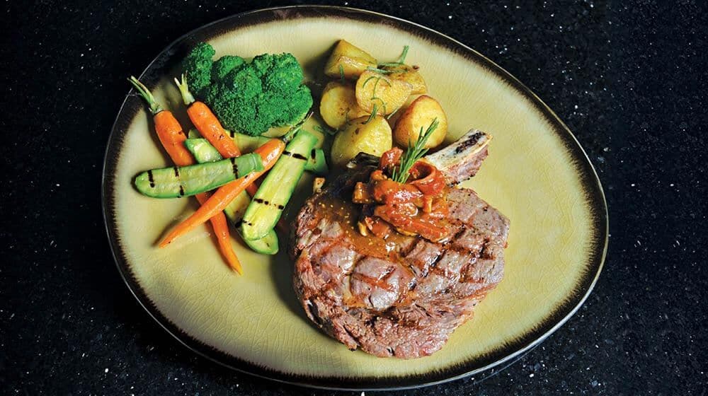 Demi Glace Soslu Izgara Dana Pirzola Tarifi