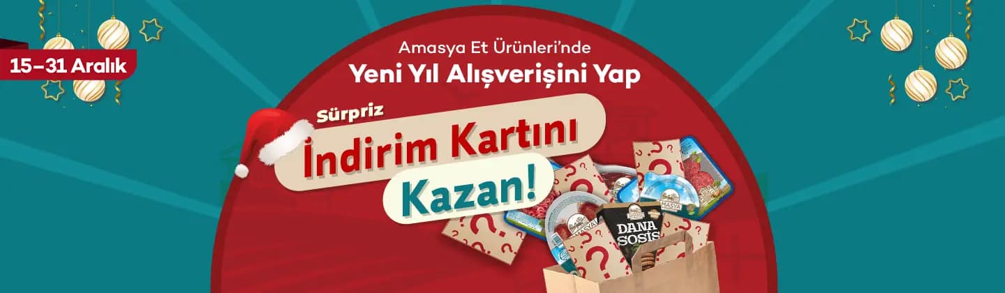 Yeni Yıl Alışverişini Yap, Sürpriz Hediye Kartını Kazan!