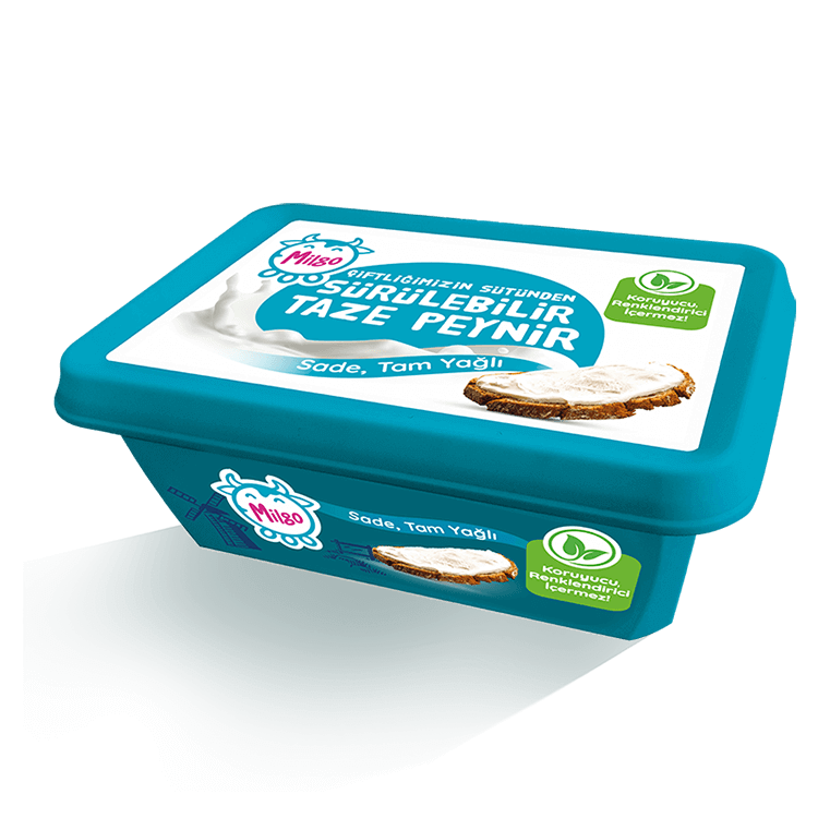 Taze Sürülebilir Peynir Sade 180g Taze Sürülebilir Peynir Sade 180g