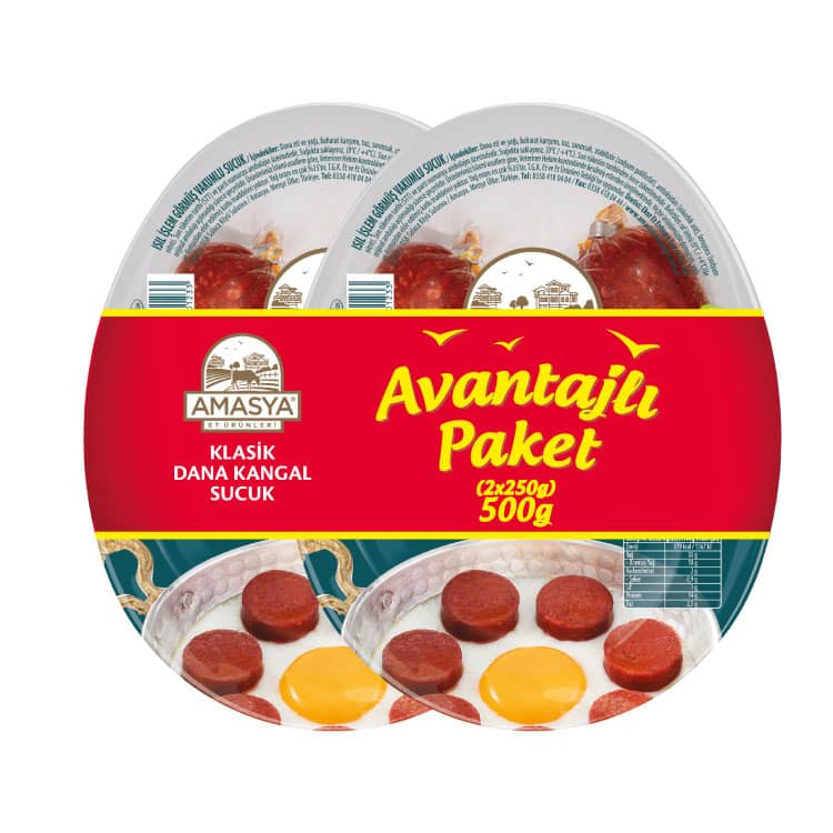 Klasik Dana Kangal Sucuk 2x250g