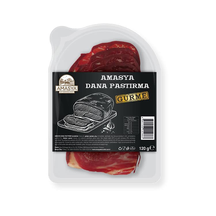 Amasya Gurme Dana Pastırma 120g