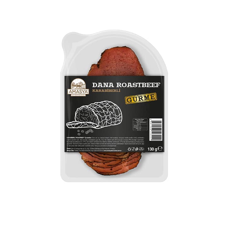 Dana Karabiberli Roastbeef 130g
