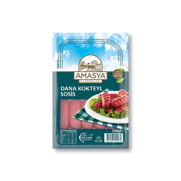 Dana Kokteyl Sosis 250g