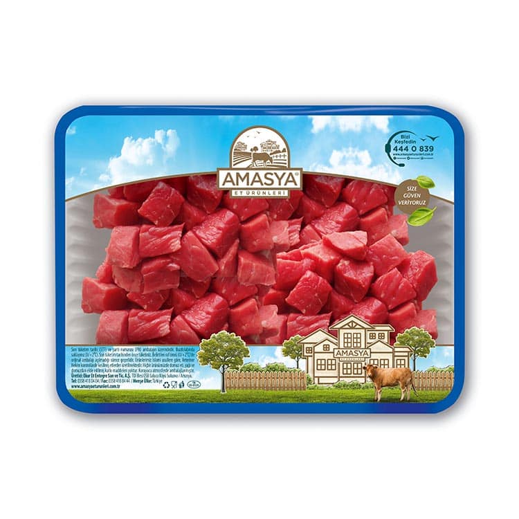 Dana Kuşbaşı (Yağsız) 500g