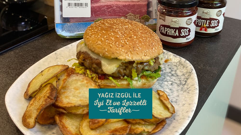 Yağız İzgül ile İyi Et ve Lezzetli Tariflerde Dana Kaburga Burger