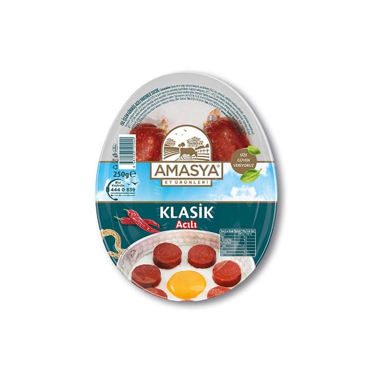 Klasik Dana Kangal Sucuk – Acılı 250g