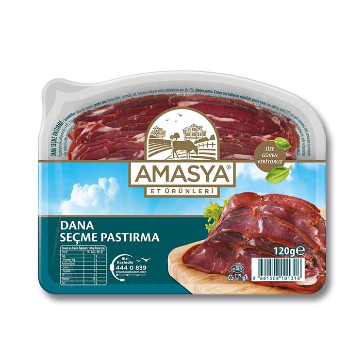 Seçme Dana Pastırma 120g