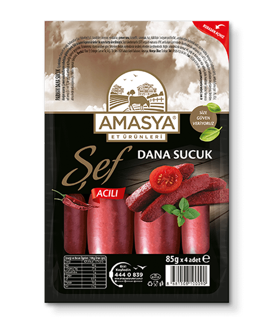 Şef Dana Parmak Sucuk - Acılı Şef Dana Parmak Sucuk - Acılı